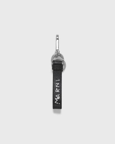 Ключодържатели Marni Marni Leather Keychain Черно | PCMI0018A2-00N99, 1