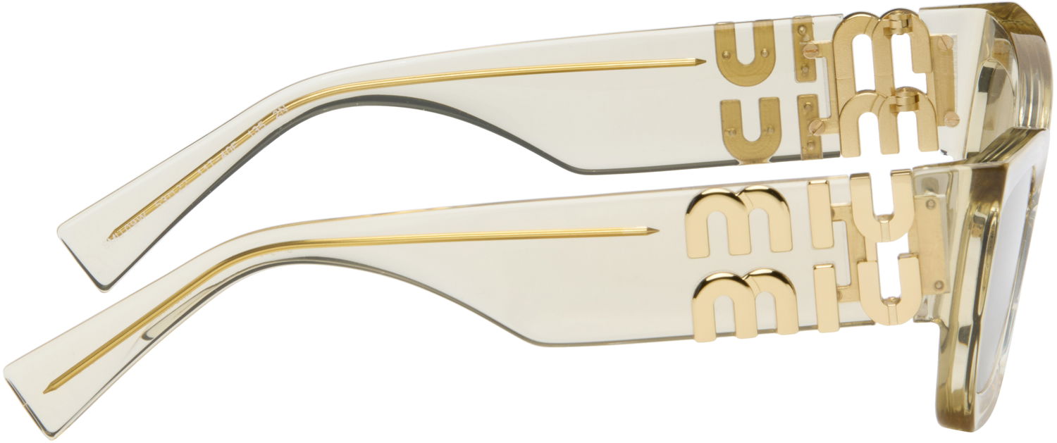 Слънчеви очила Miu Miu Miu Glimpse Sunglasses Бежово | 0MU 09WS 8056262086780, 1