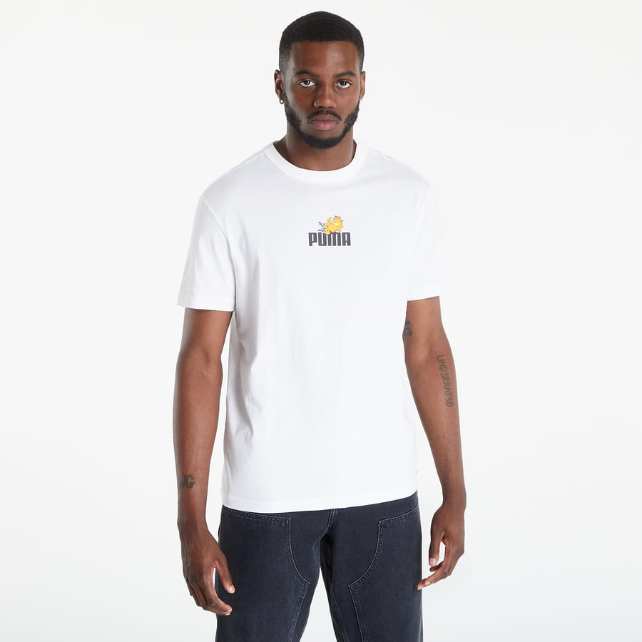 Тениска Puma GARFIELD x Graphic T Бяло | 534433_02, 0
