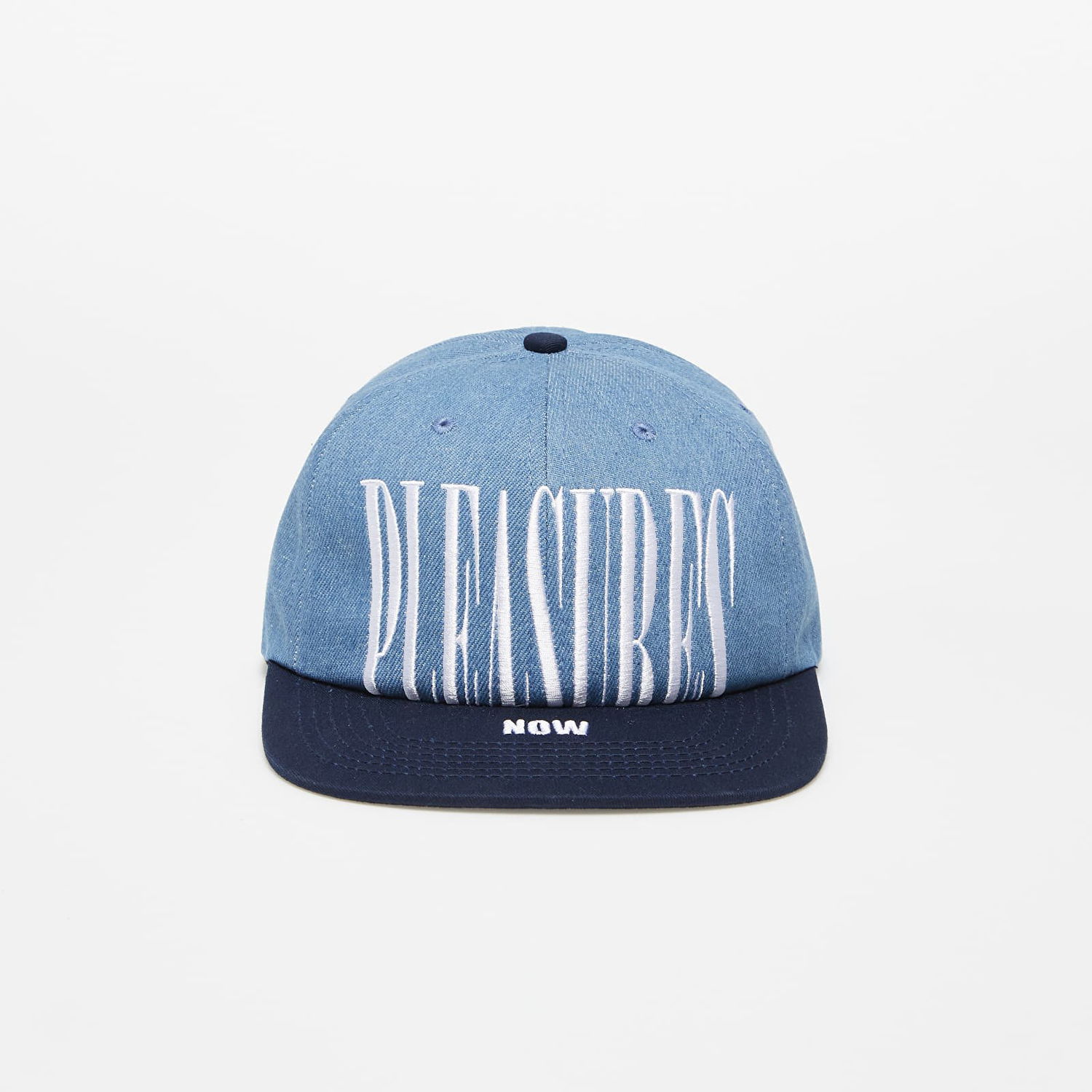 Шапка с козирка Pleasures Stretch Snapback Синьо | P23SP069 DENIM, 0