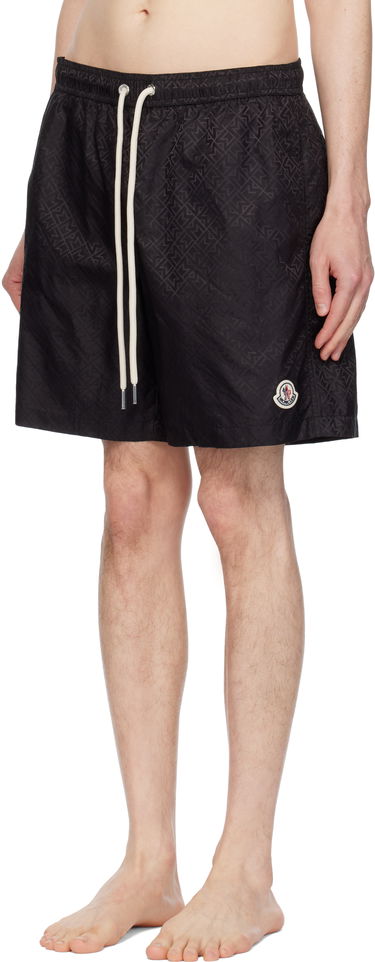 Бански Moncler Moncler Monogram Swim Shorts Черно | K10912C000025987H, 3