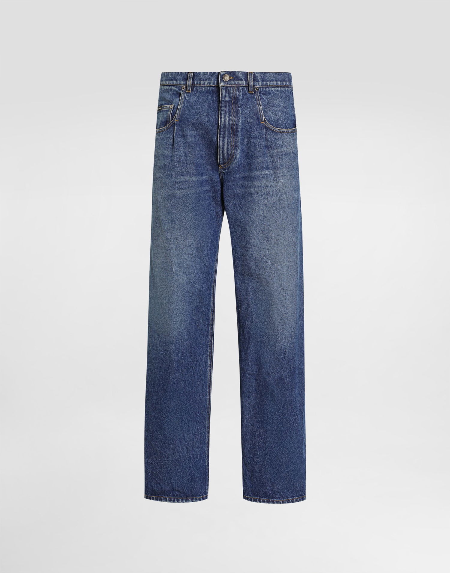 Дънки Dolce & Gabbana Dolce & Gabbana Straight Leg Jeans 46 Синьо | GP0Q8DG8NZ9S9001, 0