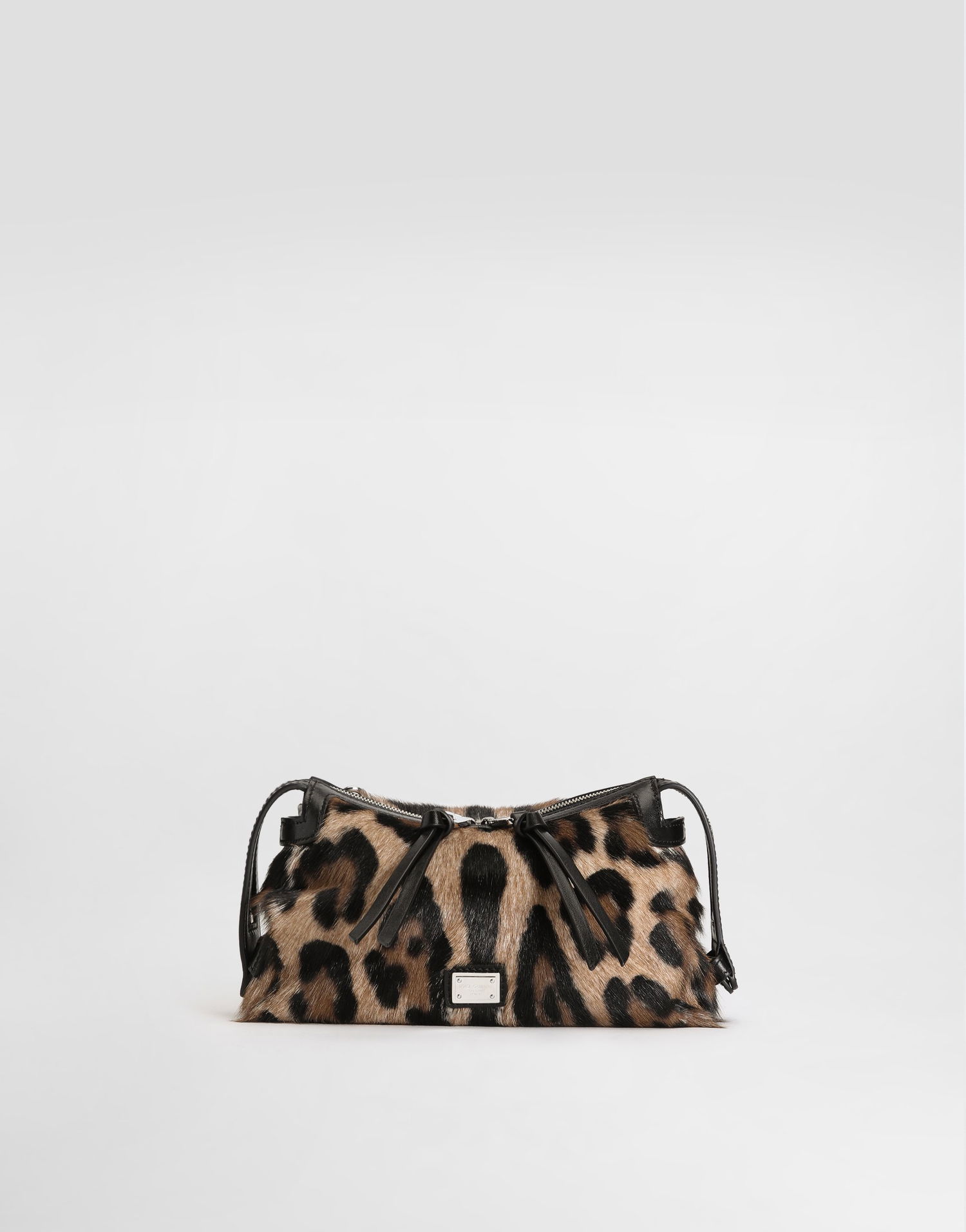 Дамска чанта Dolce & Gabbana Leopard-print Vittoria Shoulder and Crossbody Handbag Onesize Многоцветен | BB7889AX853HY13M, 0