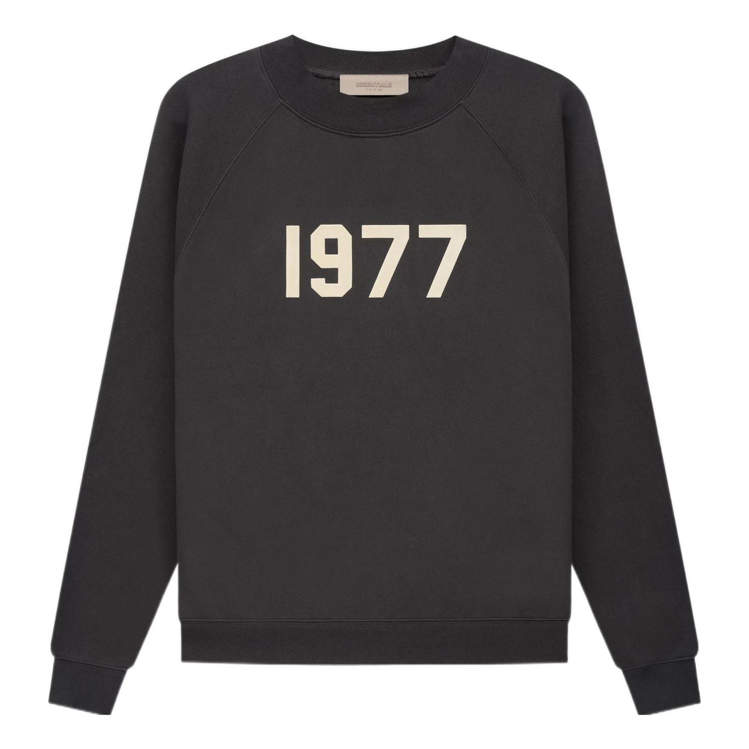 Суитчър Fear of God Essentials 1977 Crewneck Sweatshirt Черно | FOG-SS22-158, 0
