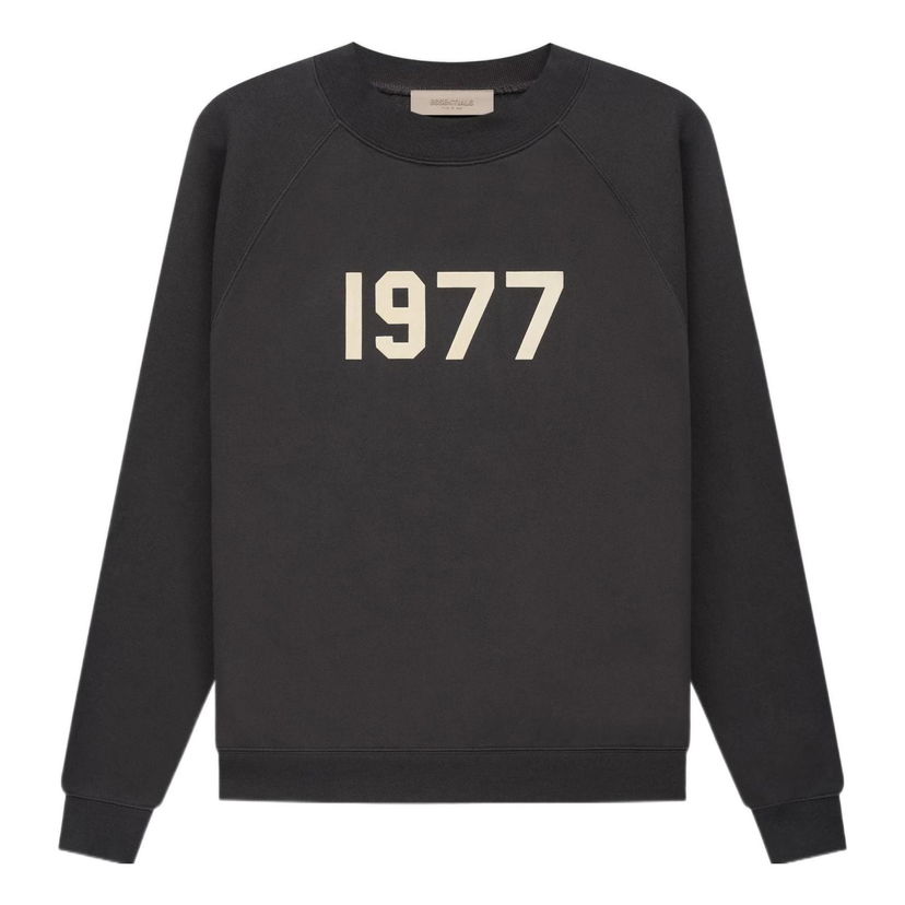 Суитчър Fear of God Essentials 1977 Crewneck Sweatshirt Черно | FOG-SS22-158
