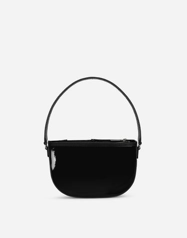 Дамска чанта Dolce & Gabbana Dolce & Gabbana Patent Leather Shoulder Bag Черно | EB0242A147180999, 3