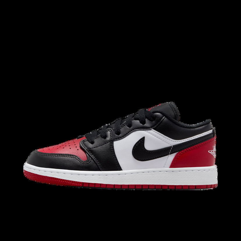 Кецове и обувки Jordan Jordan 1 Low Bred Toe 2.0 (GS) Черно | 553560-161