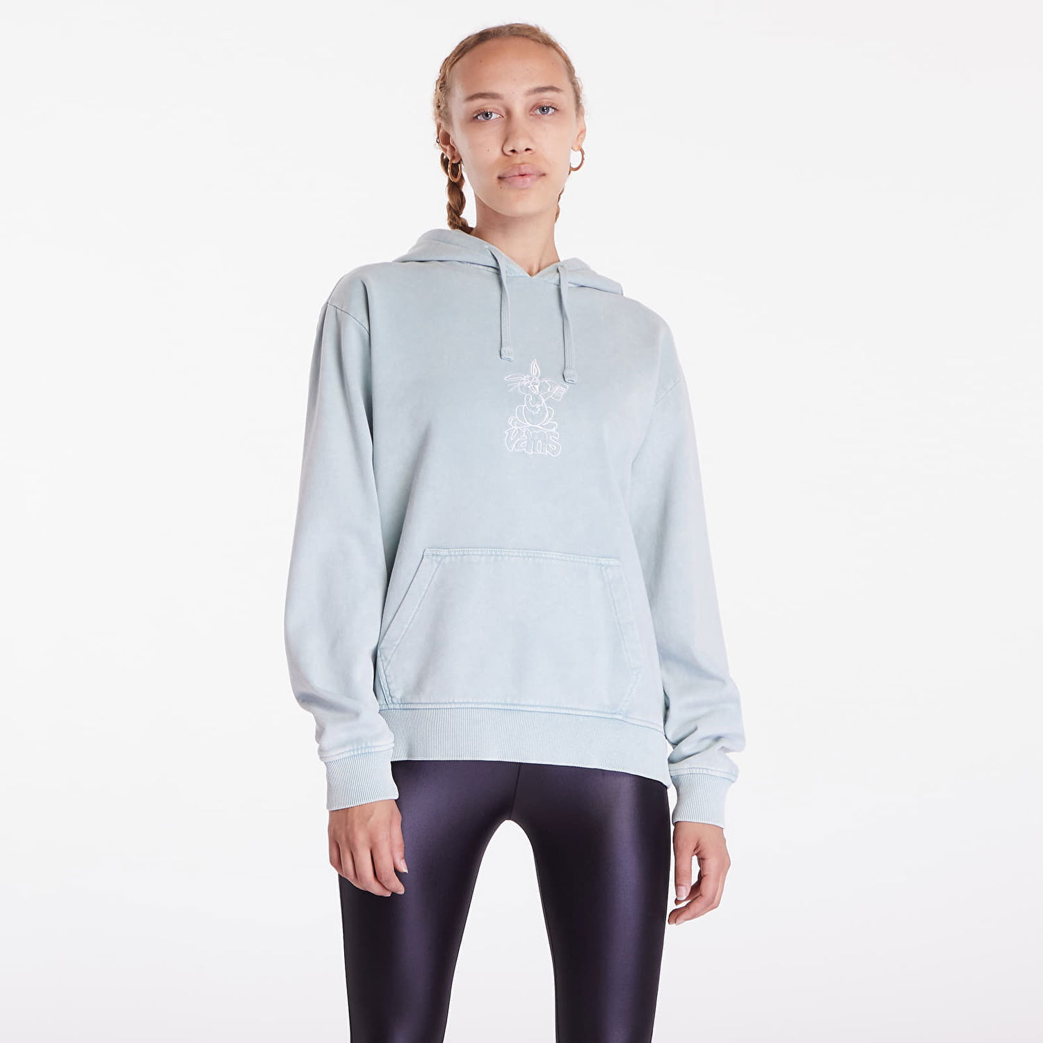 Суитчър Vans Called It Bff Hoodie Gray Mist Синьо | VN000HBVM8I1, 0