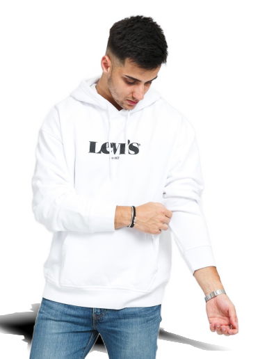 Суитчър Levi's Relaxed Graphic Hoodie Бяло | 38479-0038