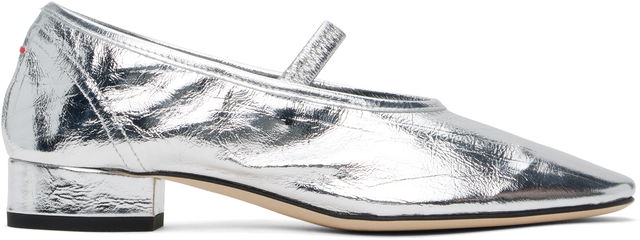Aeyde Pippa Leather Ballerina Flats