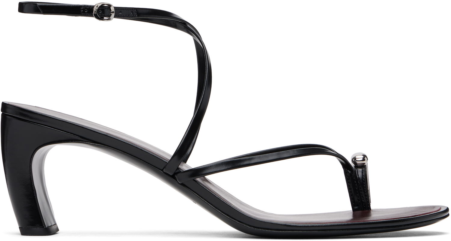 Аксесоари Tory Burch Tory Burch Pierced Strappy Heeled Sandals Черно | 169779-006, 0
