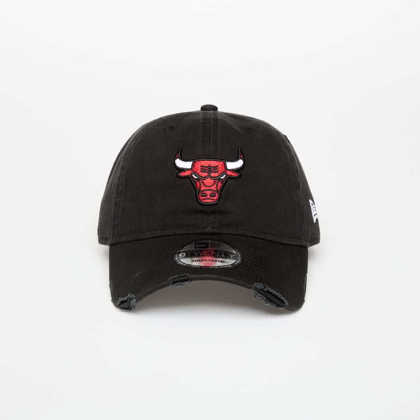 Шапка с козирка New Era Chicago Bulls 9Twenty Washed Distressed Baseball Cap Черно | 60691108
