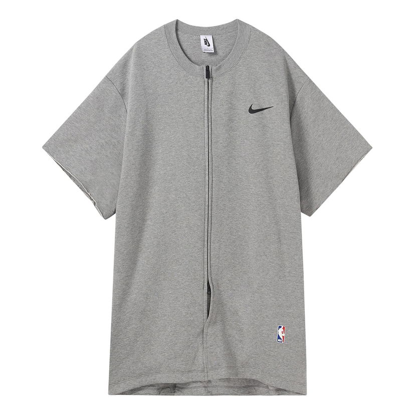 Фланелка Nike Fear Of God NRG Ti Warm Up Zipper Top Сиво | AR0629-063