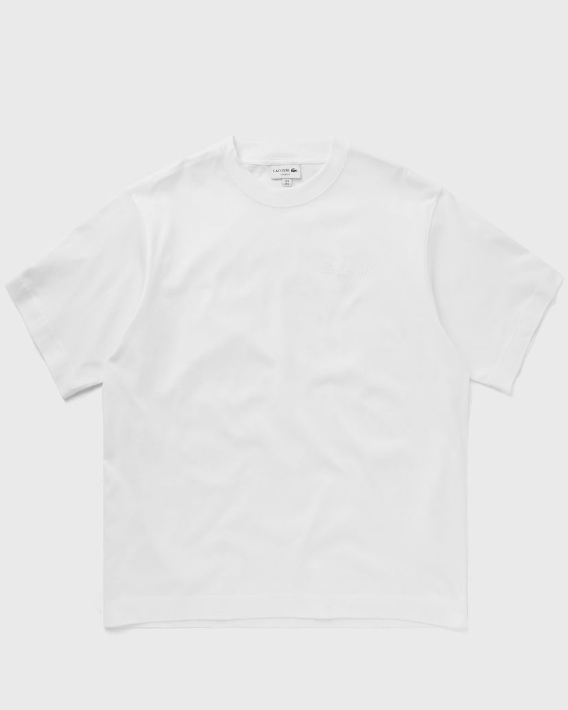 Тениска Lacoste T-SHIRTS & ROLLIS Бяло | TH7537-001