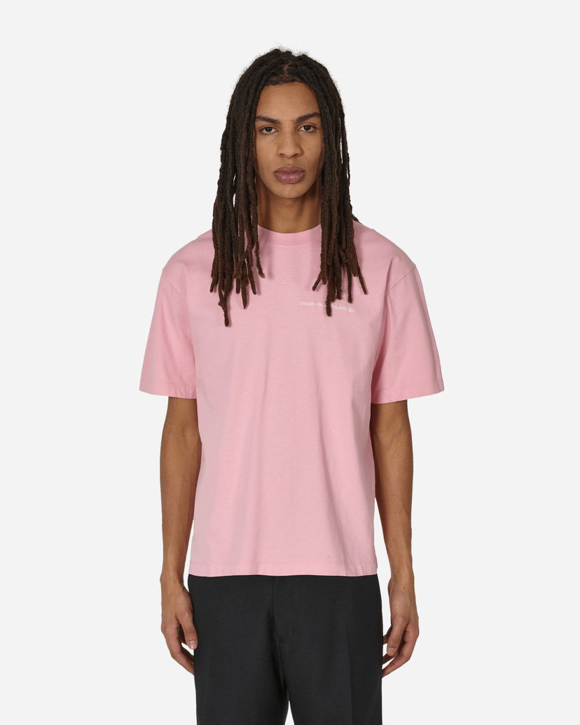 Тениска Stockholm (Surfboard) Club Embroidered Logo T-Shirt Pink Розово | U1000042 1