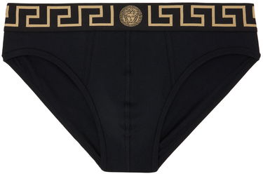гащички Versace Two-Pack Greca Border Briefs Черно | AU10180_1A10011, 0