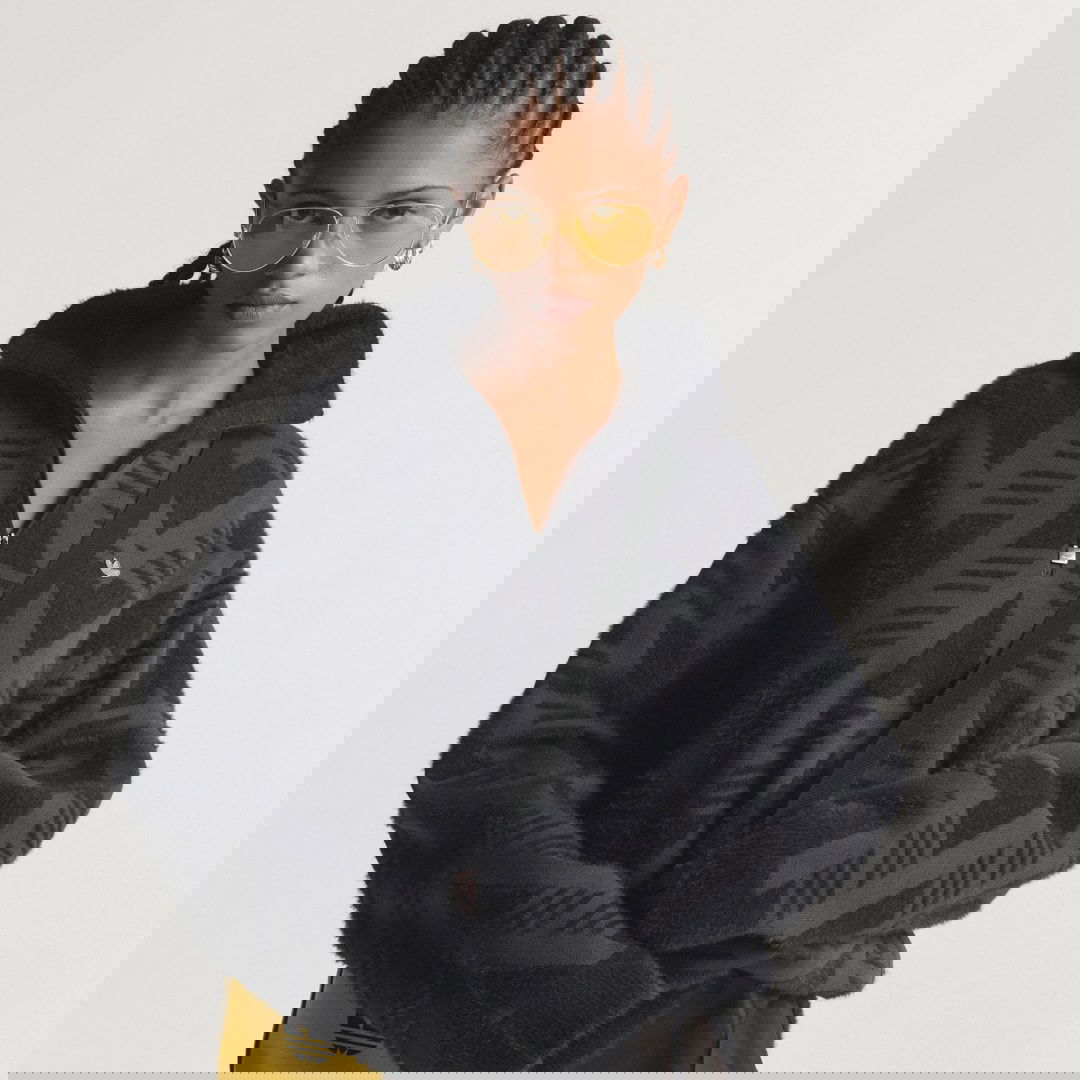 Пуловер adidas Performance Knitted Half-Zip Sweater Сиво | KD2427, 0