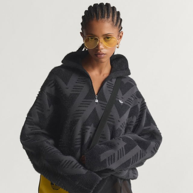 Knitted Half-Zip Sweater