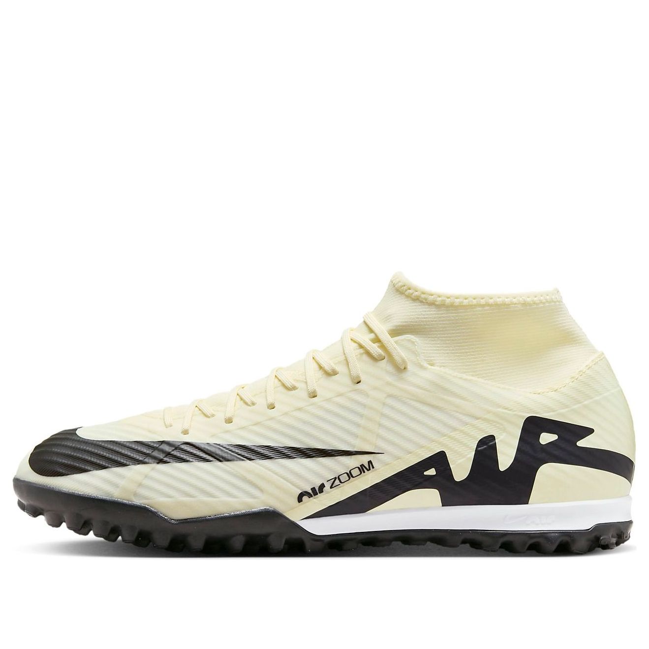 Кецове и обувки Nike Mercurial Superfly 9 Academy TF High 'Lemonade Black' Бежово | DJ5629-700, 0