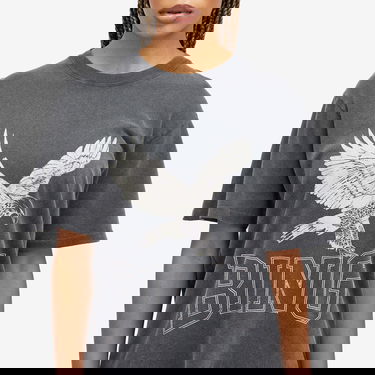 Тениска Anine Bing Lili Retro Eagle Graphic T-Shirt Сиво | A-08-10075-WBL1, 5