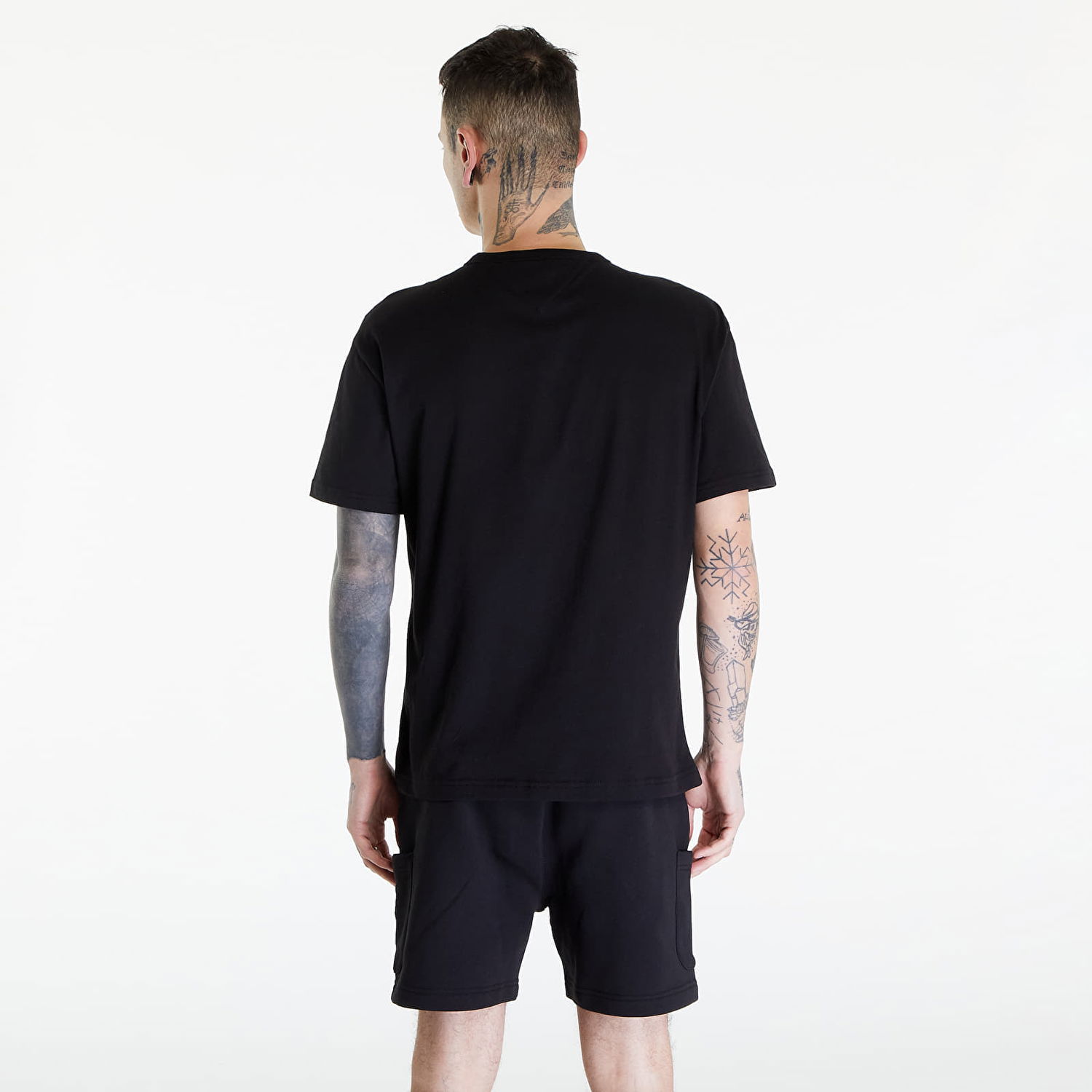 Тениска Tommy Hilfiger Reg Corp Tee Ext Black Черно | DM0DM18872 BDS, 1