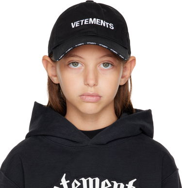 Шапка с козирка VETEMENTS Iconic Logo Cap Черно | KA10CA100B, 0