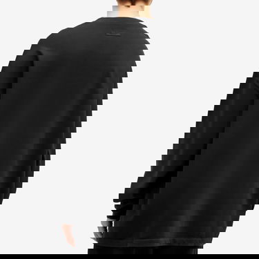 Тениска Fear of God Essentials University Long Sleeve T-Shirt Черно | 125HO242010F, 3