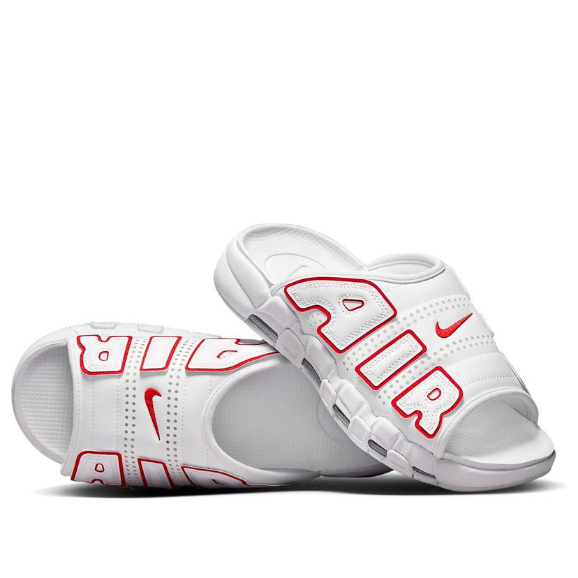 Кецове и обувки Nike Air More Uptempo Slides Бяло | FD9883-100