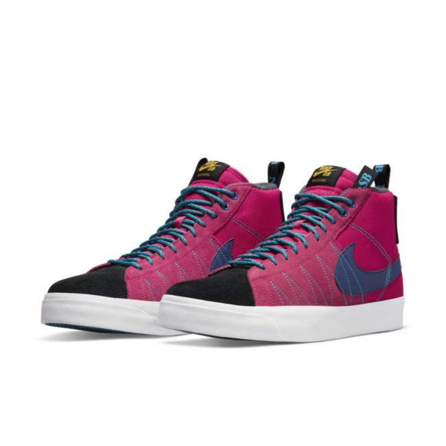 Кецове и обувки Nike SB Zoom Blazer Mid Premium Розово | DC8903-600, 1
