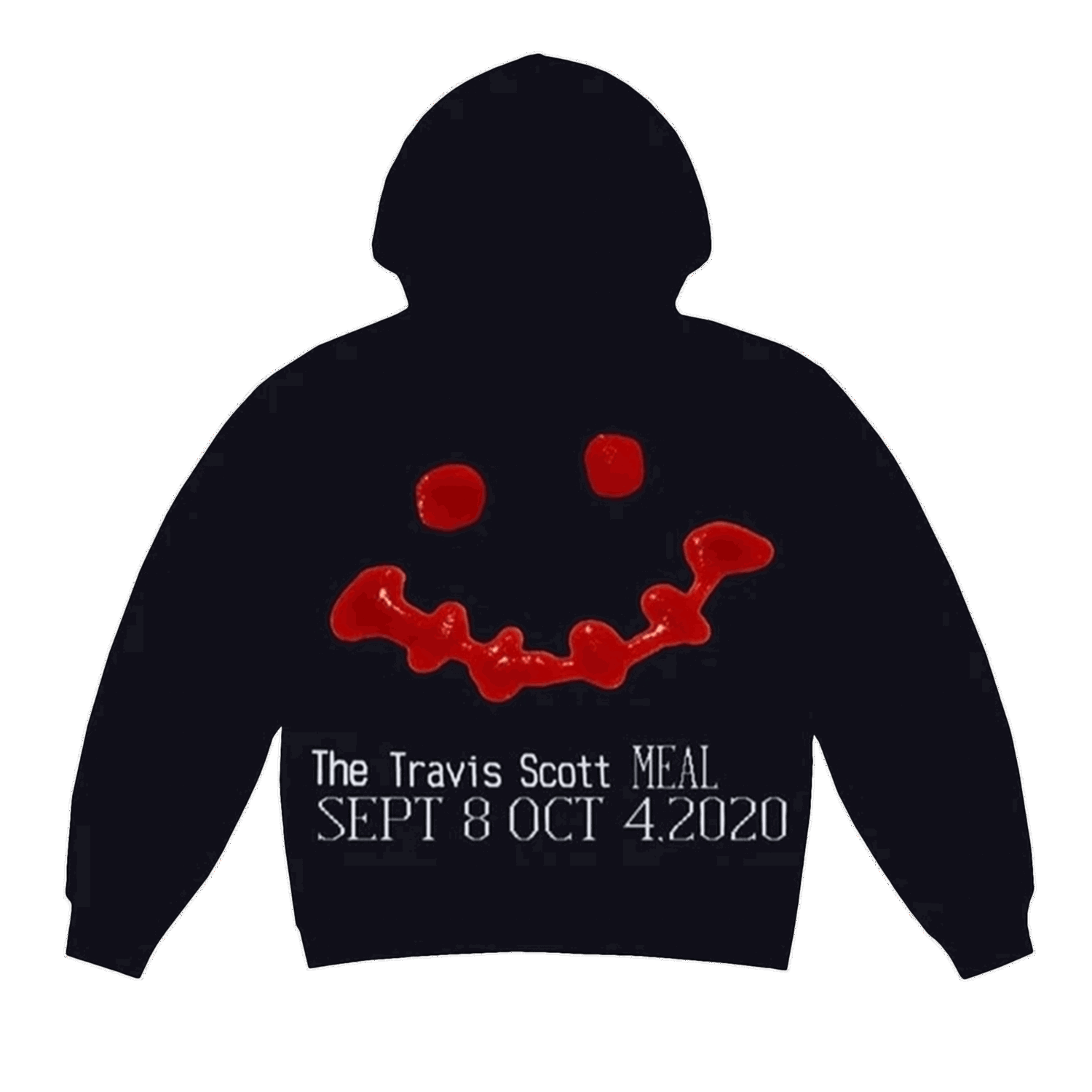 Суитчър Cactus Jack by Travis Scott Cactus Plant Flea Market x Ketchup Hoodie Черно | CJMD HS150 BLAC, 0