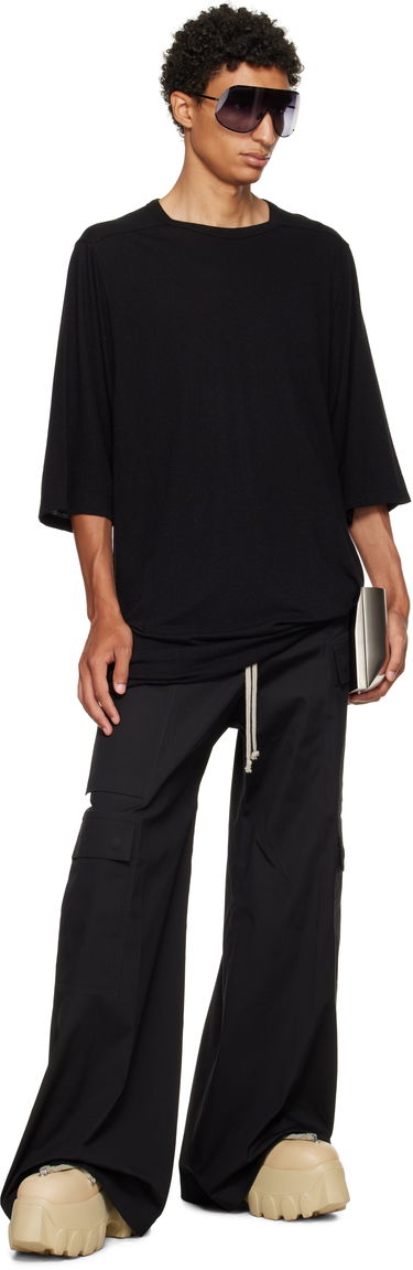 Тениска Rick Owens Rick Owens Concordians Jumbo T-Shirt Черно | RU02E1274 JR, 3