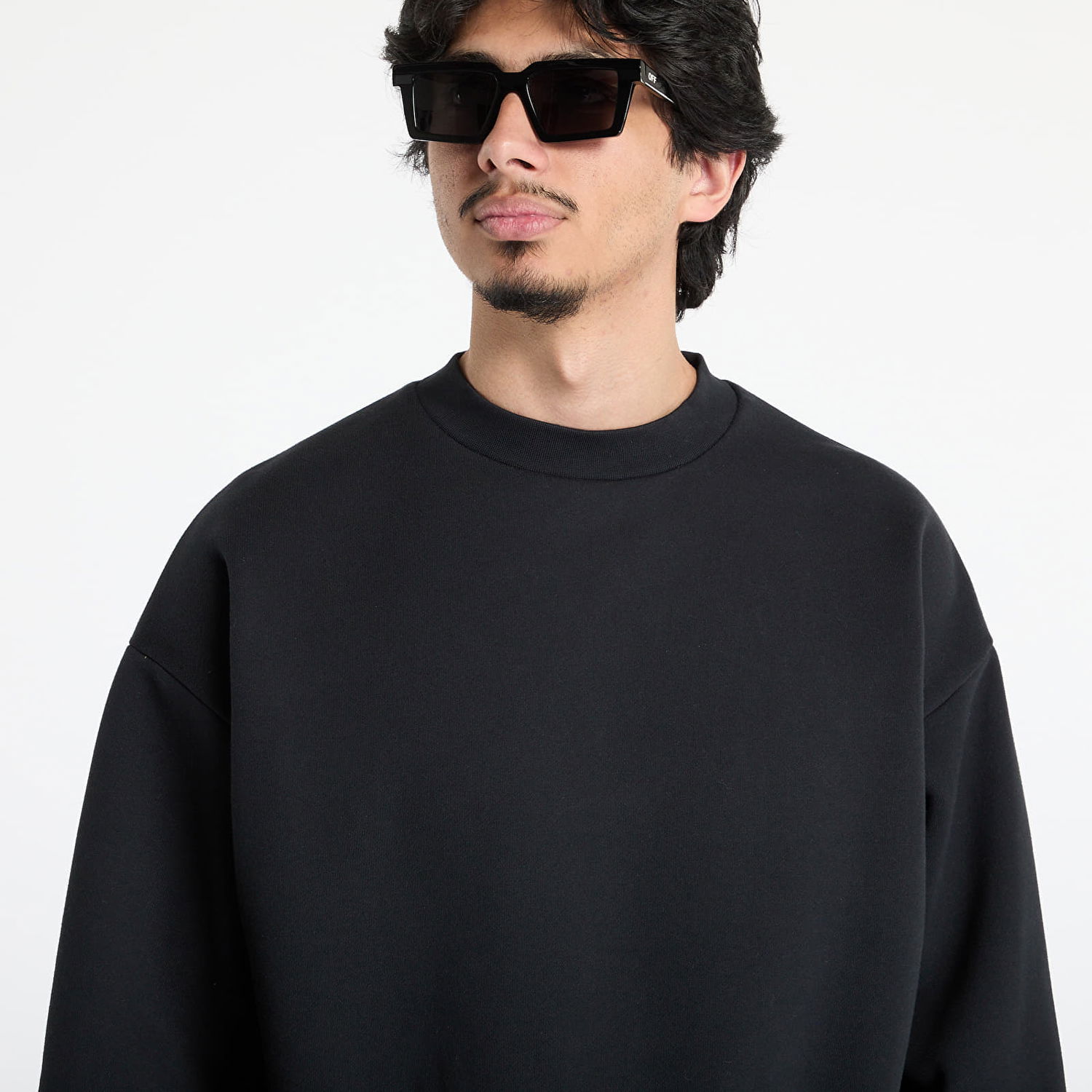Пуловер Fear of God Fear of God Essentials Classic Fit Fleece Crewneck XXS Черно | 192AS252040F-861, 1