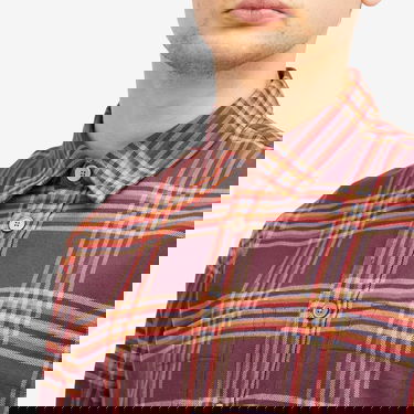 Риза Paul Smith Paul Smith Checked Casual Fit Long Sleeve Shirt, Size Large Бургунди | M2R-450Y-N22202-54, 5