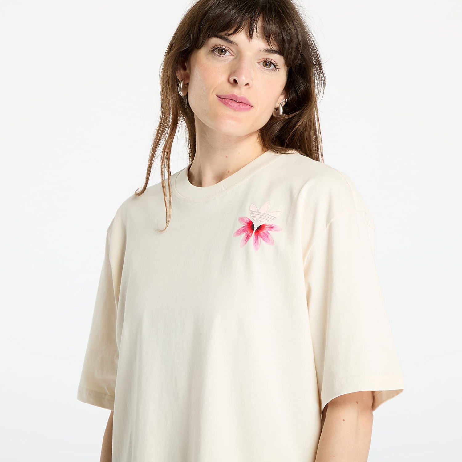 Тениска adidas Originals adidas Originals Summer Glow Graphic T-Shirt Бежово | KC0678, 1