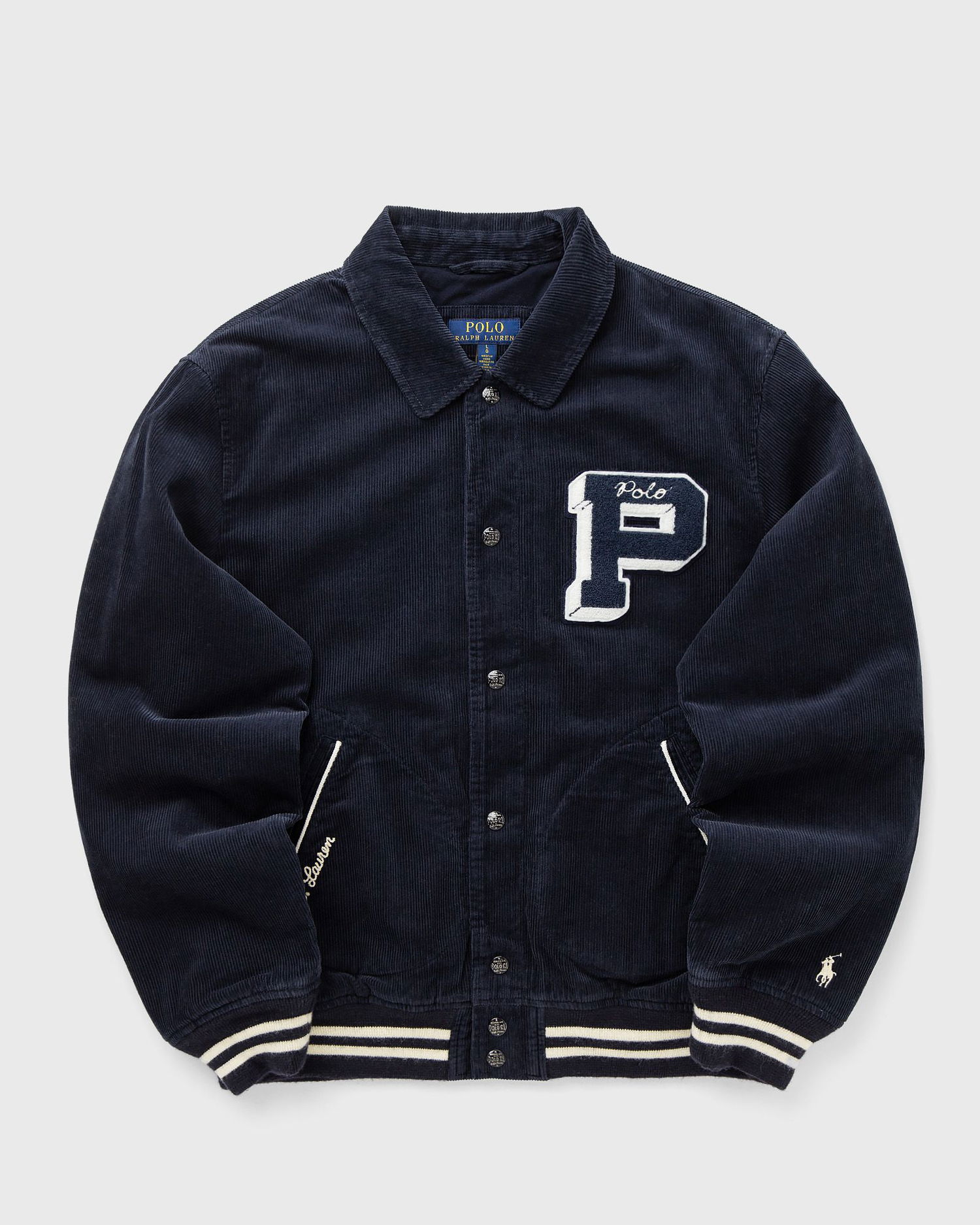 Яке бомбър Polo by Ralph Lauren Polo Corduroy P Varsity Bomber Jacket Тъмно синьо | 710968136001, 0