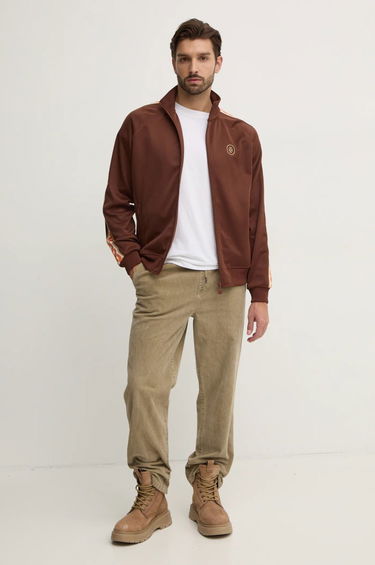 Суитчър Drôle de Monsieur Monsieur La Veste SurvÍtement Track Jacket Кафяво | E-SJ005-PL135-BN, 2