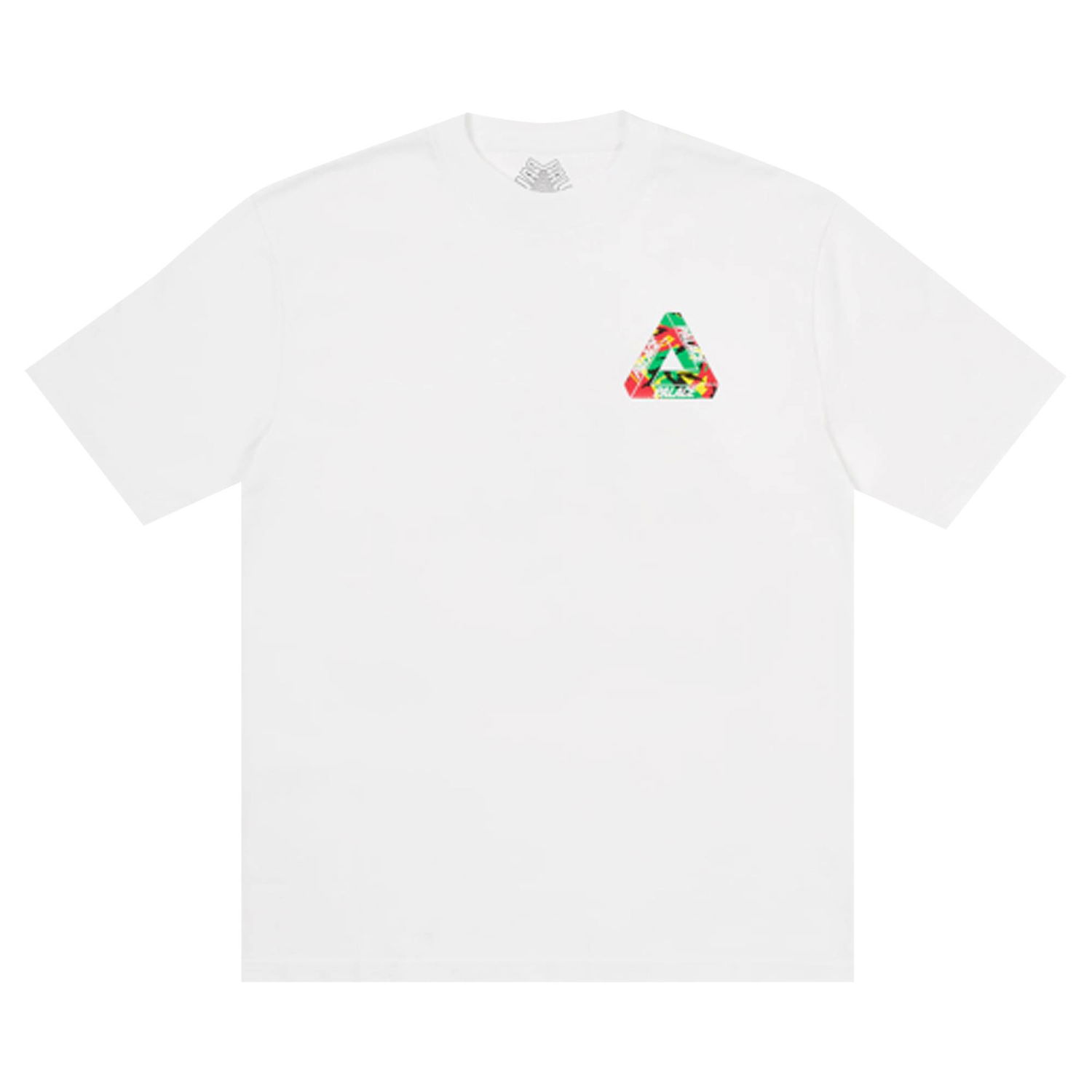 Тениска Palace Tri-Camo T-Shirt Бяло | P19TS271, 1