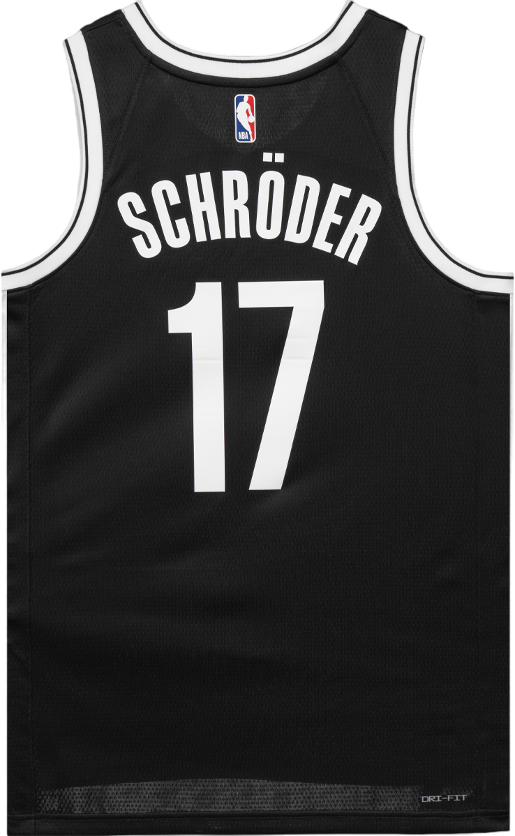 Фланелка Nike Brooklyn Nets Dennis Schröder Swingman Jersey Черно | DN2128-010, 1