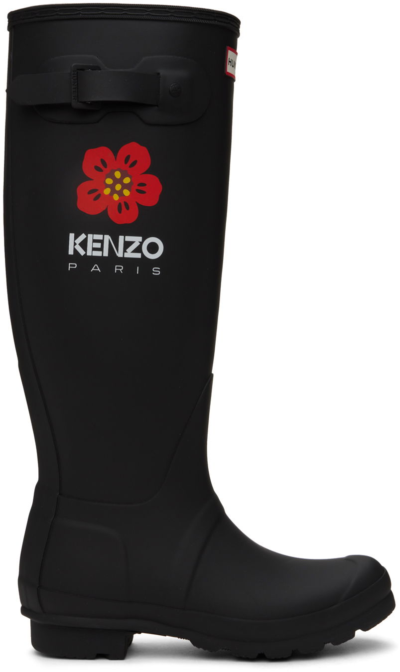 Кецове и обувки KENZO Paris Hunter Edition Wellington Boots "Black" Черно | FD65BT901R91, 0