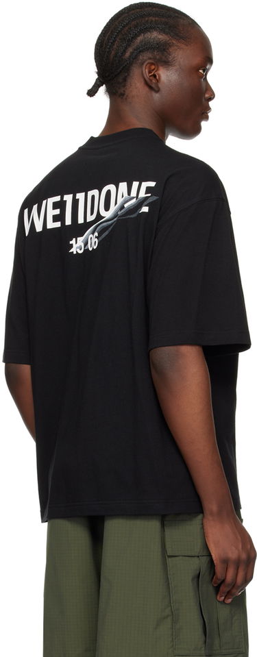 Тениска We11done Wave T-Shirt Черно | WD-TT1-23-992-U-BK, 2