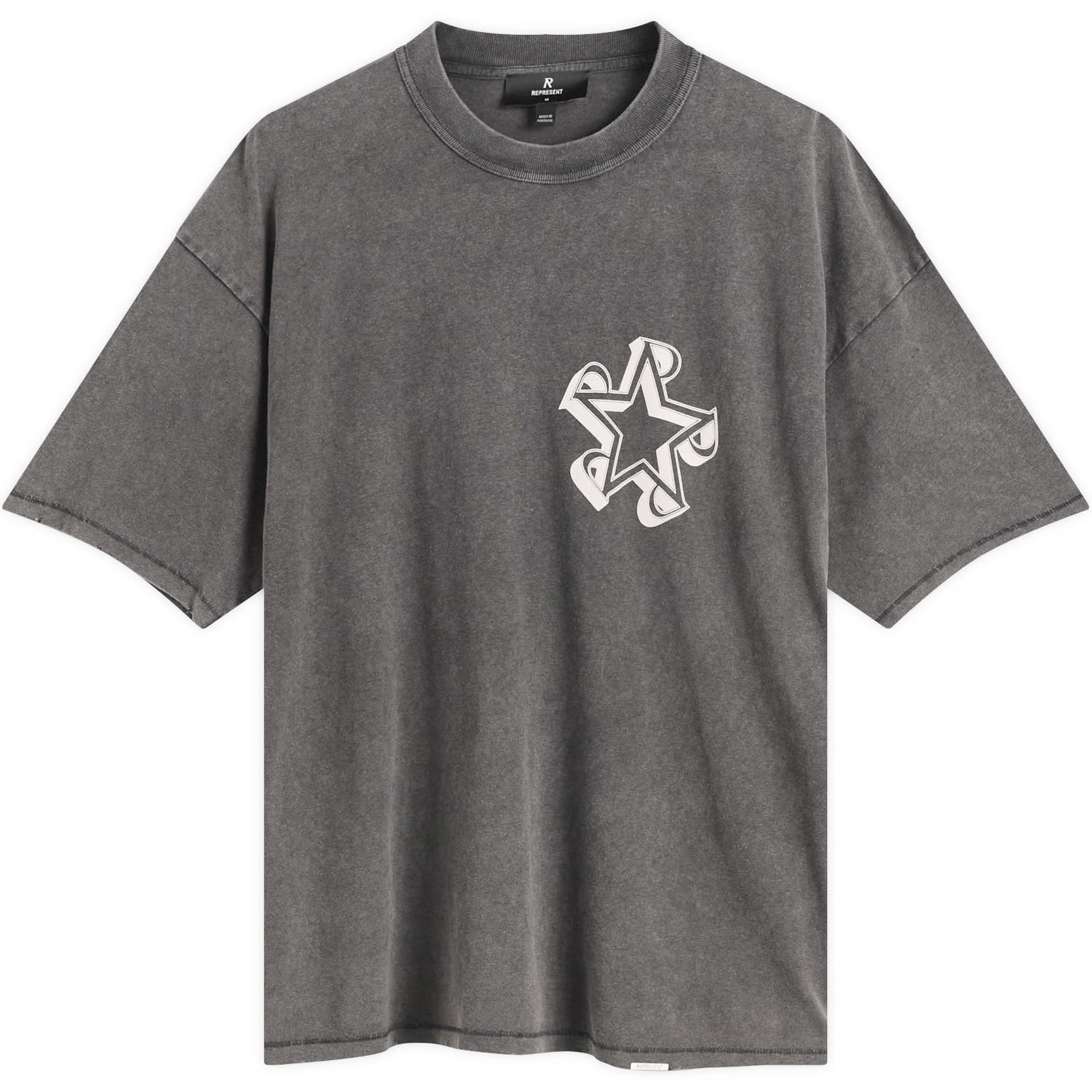 Тениска Represent Clo Initial Star T-Shirt, Size X-Small Сиво | MLM100172-47, 1