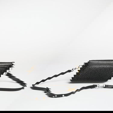 Дамска чанта Tommy Hilfiger Th Icon Convertible Crossover Monogrammed Flap Bag Черно | AW0AW18002 BDS, 1