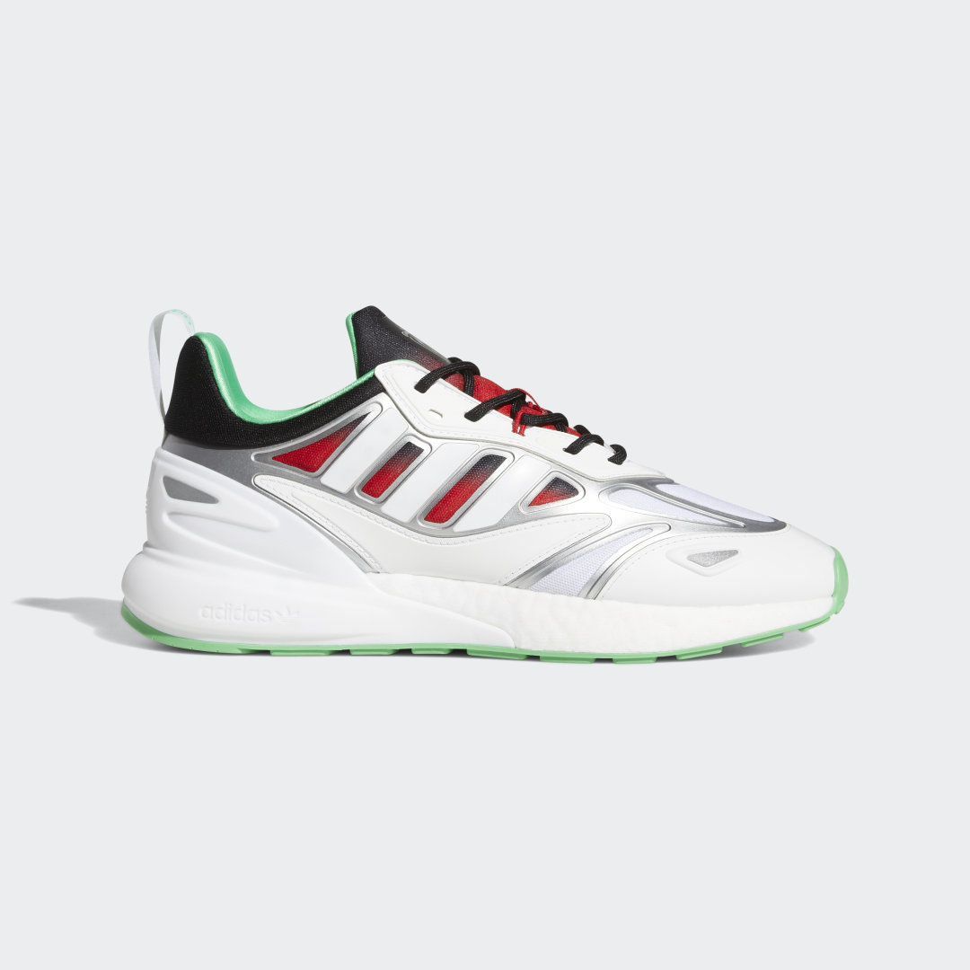 Кецове и обувки adidas Originals ZX 2K Boost "Gamora" Бяло | GX1205, 0