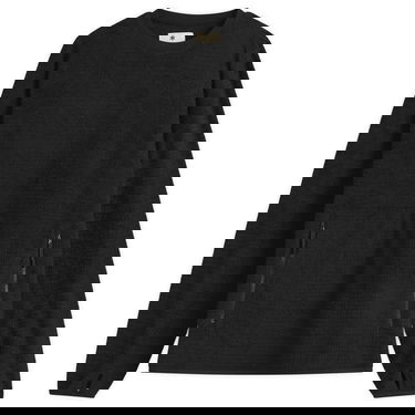Суитчър Snow Peak Thermo Control Fleece Crewneck Pullover with Zippered Pockets Черно | SW-25AU0050-BLK, 0