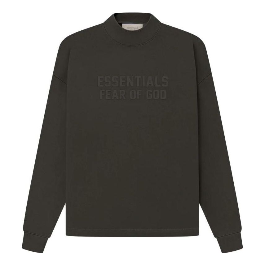 Суитчър Fear of God Essentials Relaxed Crewneck Logo Sweater Зелено | FOG-SS23-025, 0