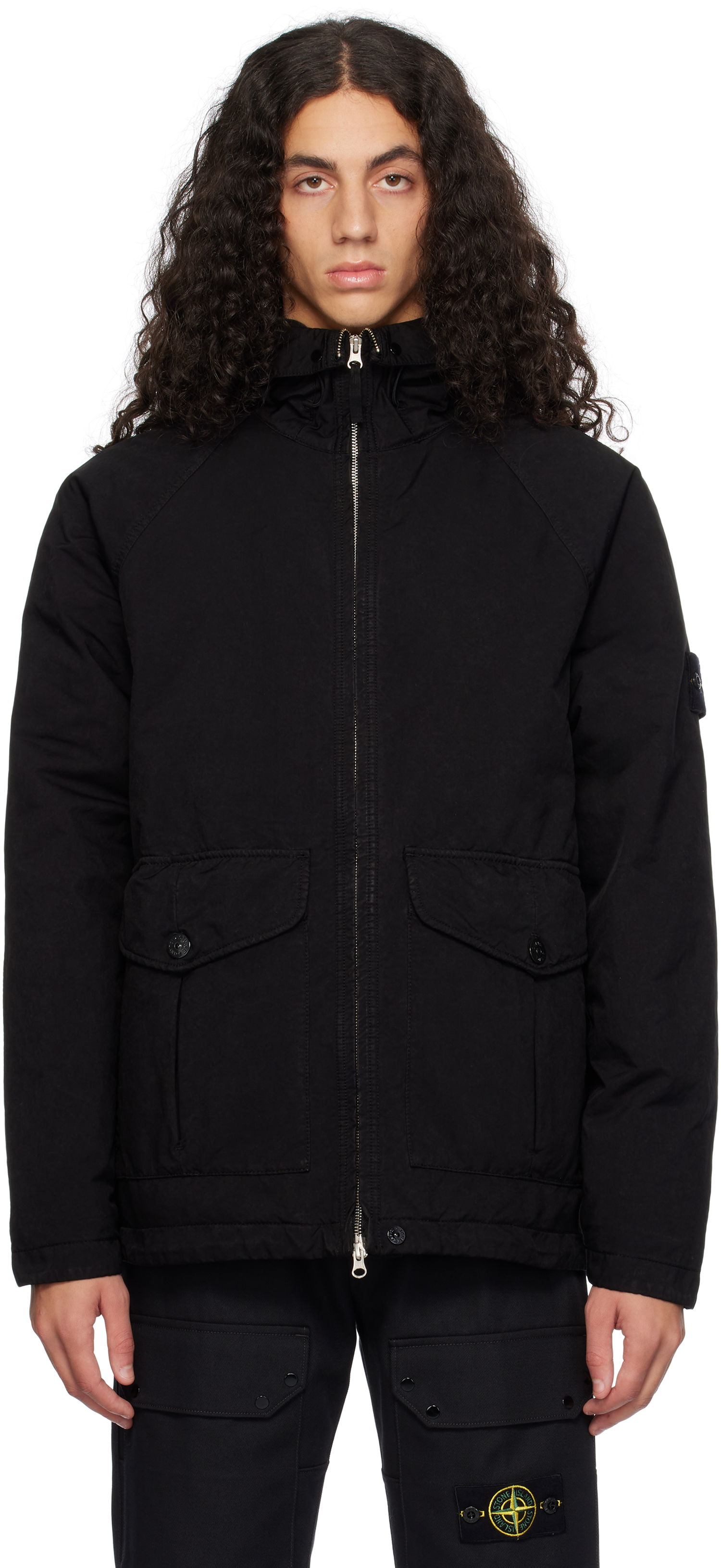 Палта Stone Island Down Jacket Черно | 811541649, 0