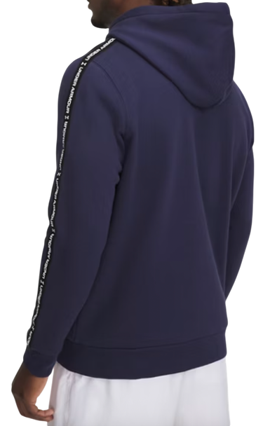 Суитчър Under Armour Under Armour UA Icon Fleece HD Taping Hoodie Тъмно синьо | 1389356-410, 2