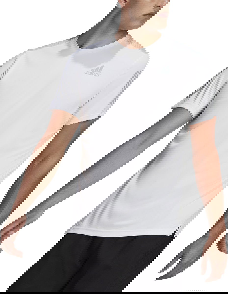 Тениска adidas Originals Run Performance T-Shirt Бяло | hb7444, 0
