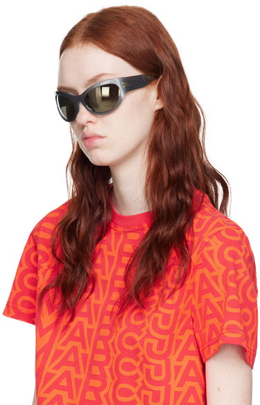 Слънчеви очила Marc Jacobs Marc Jacobs 'The Icon' Wrapped Sunglasses Сиво | MJ 1087/S 716736860855, 3