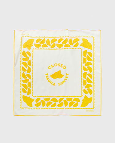 Шал CLOSED Tequila Sunset Print Scarf Жълто | C80806-27D-PR-445, 0